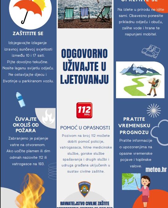 ODGOVORNO LJETOVANJE