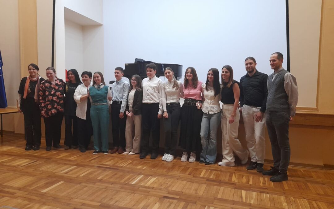 Koncert učenika 6. razreda Glazbenog odjela